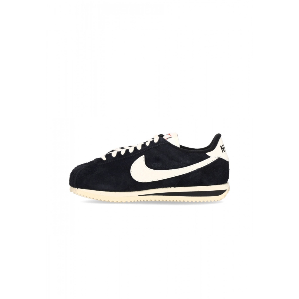 Classic cortez trainers in black suede with gum sole 2025