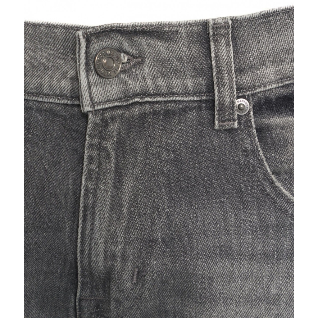Jeans The Straight Check grigio