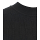Abito in maglia con monogramma nero