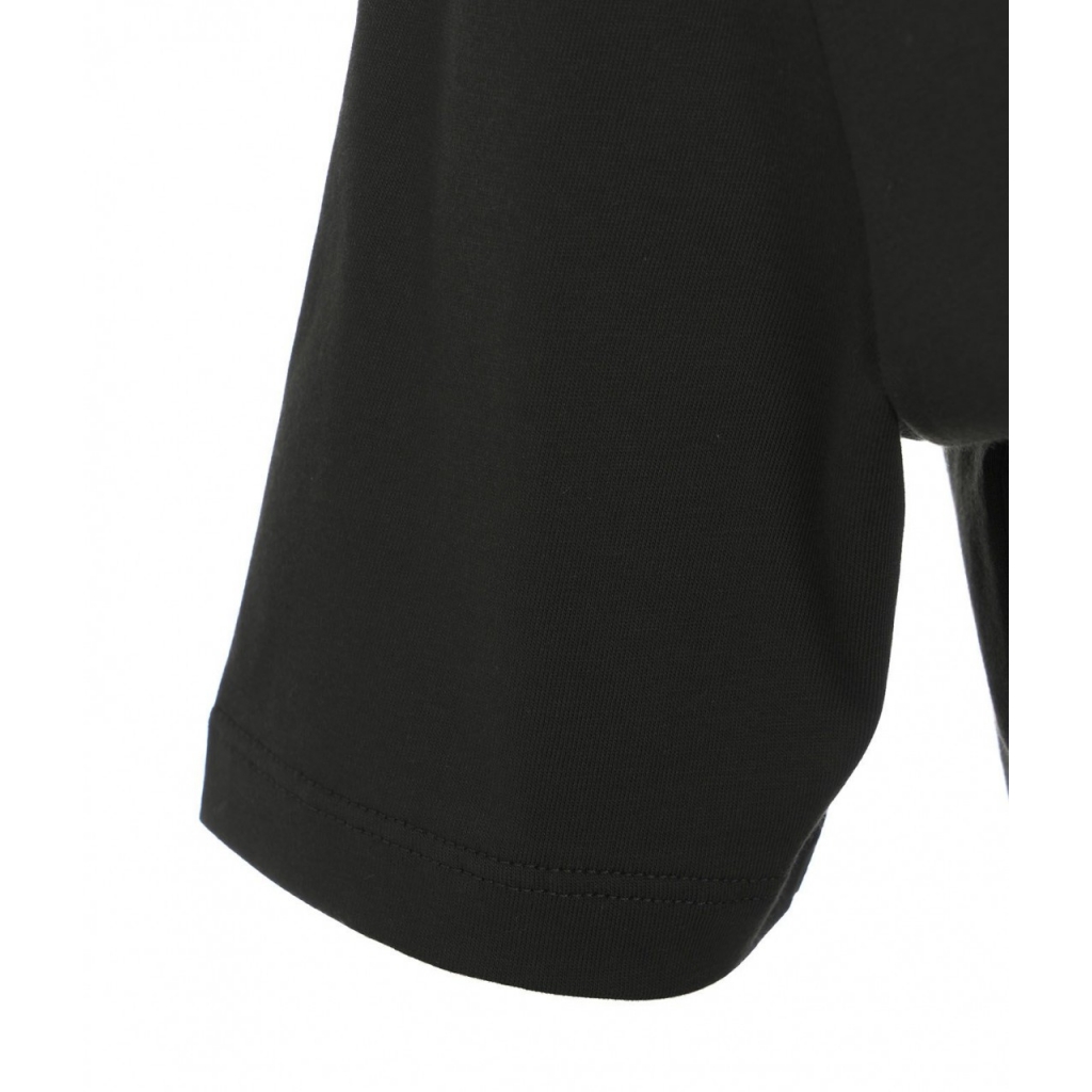 Top Matita con logo ricamato nero