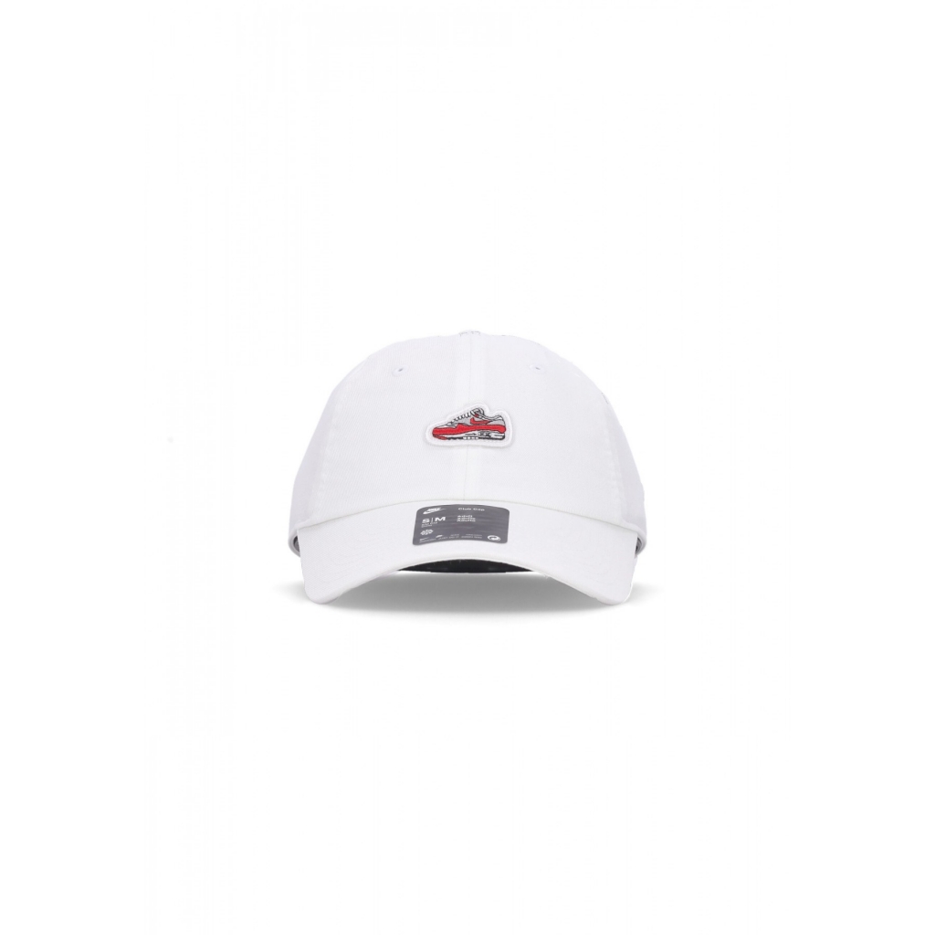 cappellino visiera curva uomo club unstructured air max 1 cap WHITE