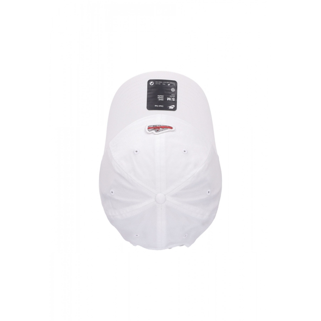 cappellino visiera curva uomo club unstructured air max 1 cap WHITE