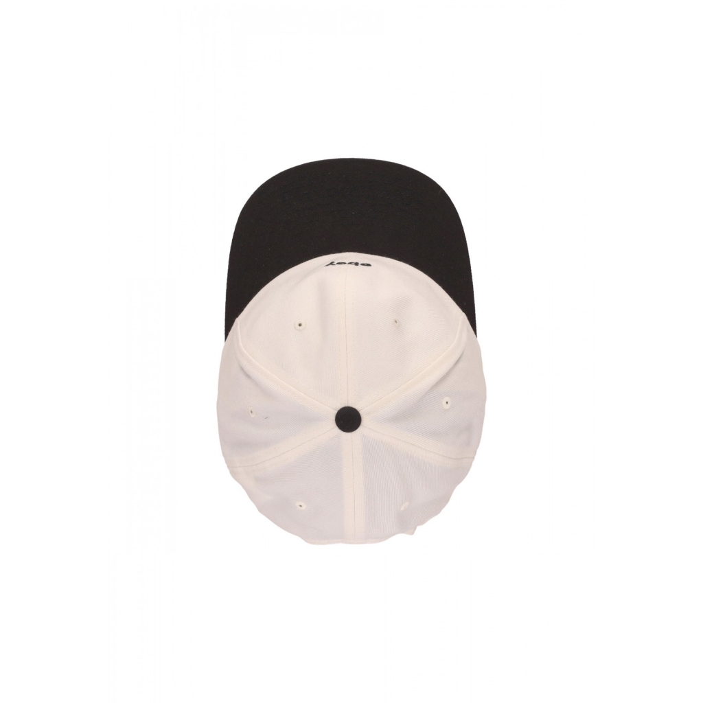 cappellino visiera curva uomo two tone lowercase 6panel classic hat WHITE MULTI