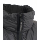 Gilet cargo trapuntato nero