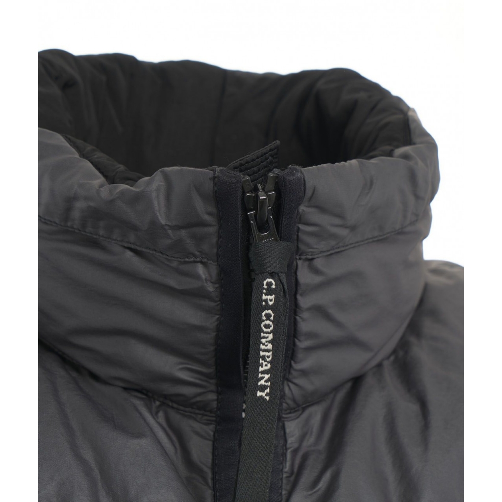 Gilet cargo trapuntato nero