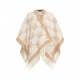 Mantella in lana vergine beige