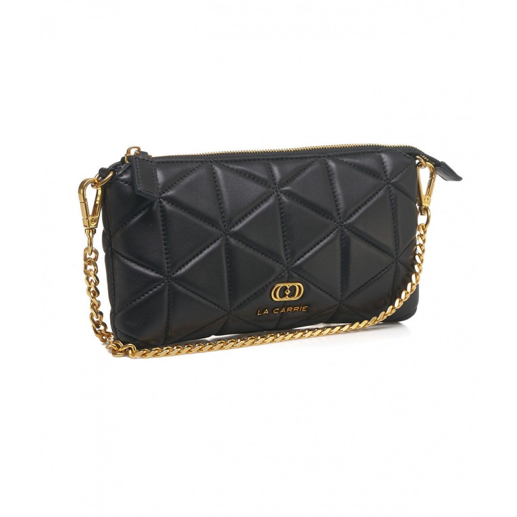 Clutch Lea nero