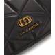Clutch Lea nero
