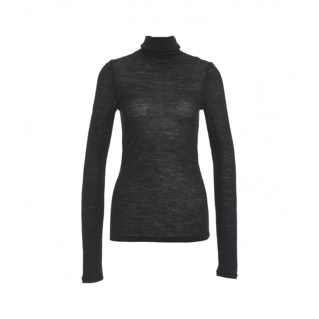 Maglia a collo alto nero