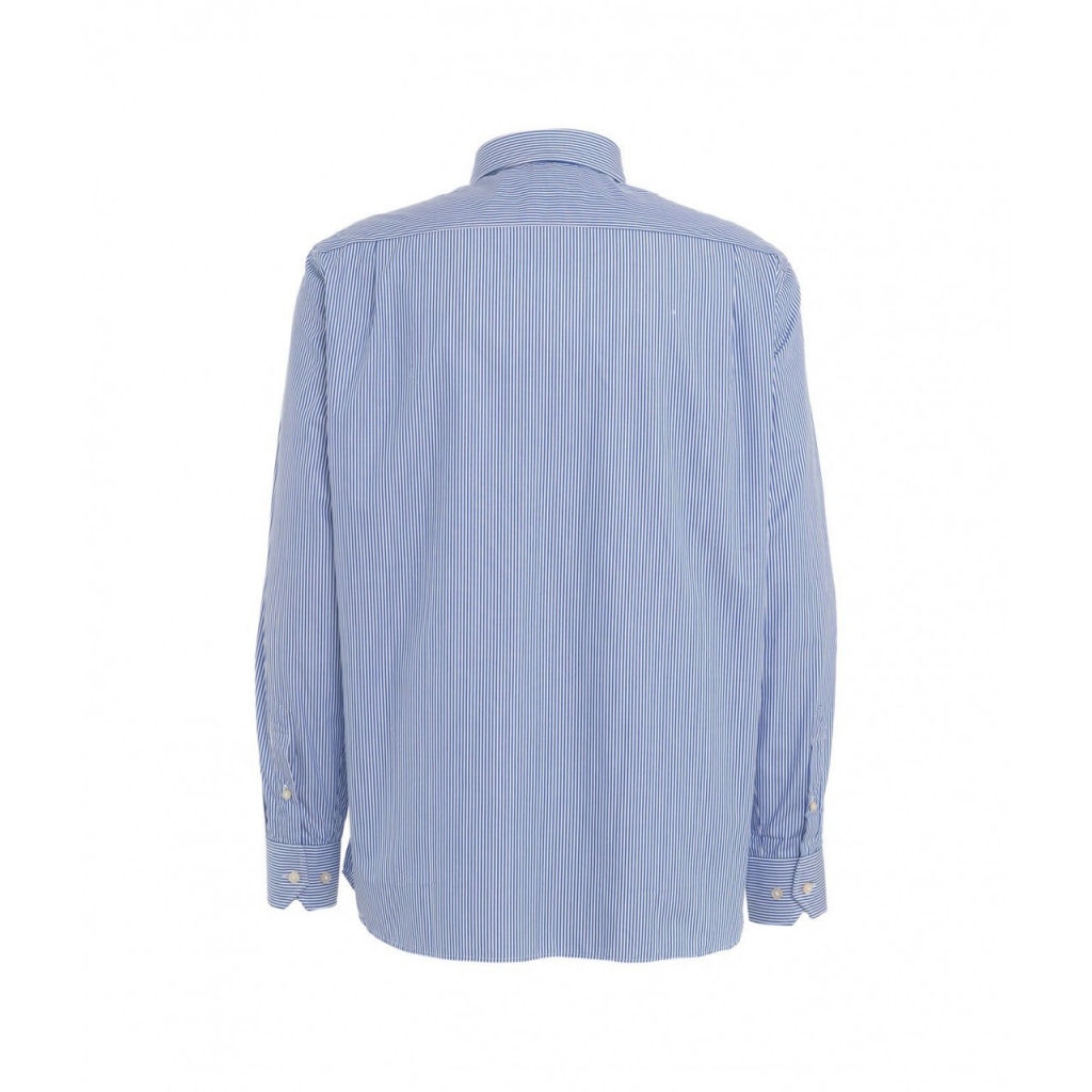 Camicia a righe blu