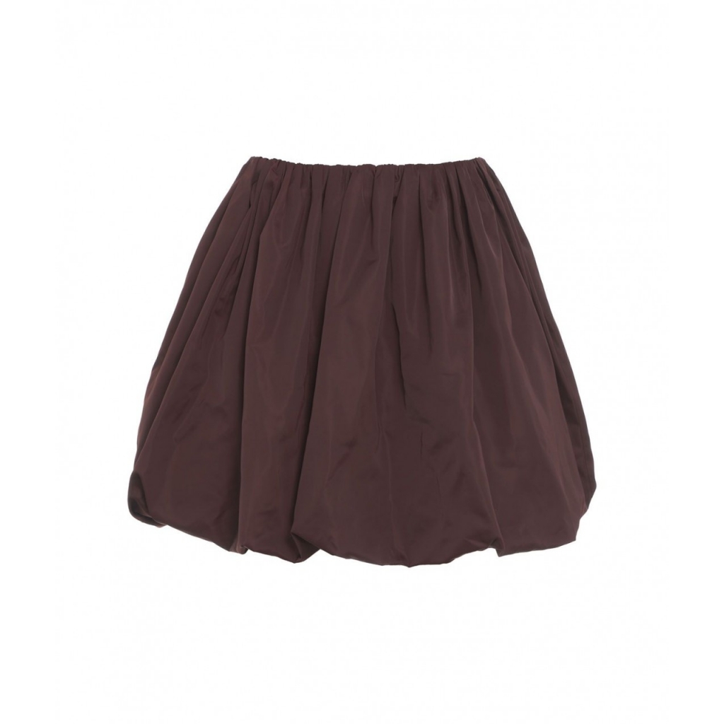 Gonna svasata in taffett Evan bordeaux