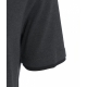 T-shirt con doppio orlo grigio scuro
