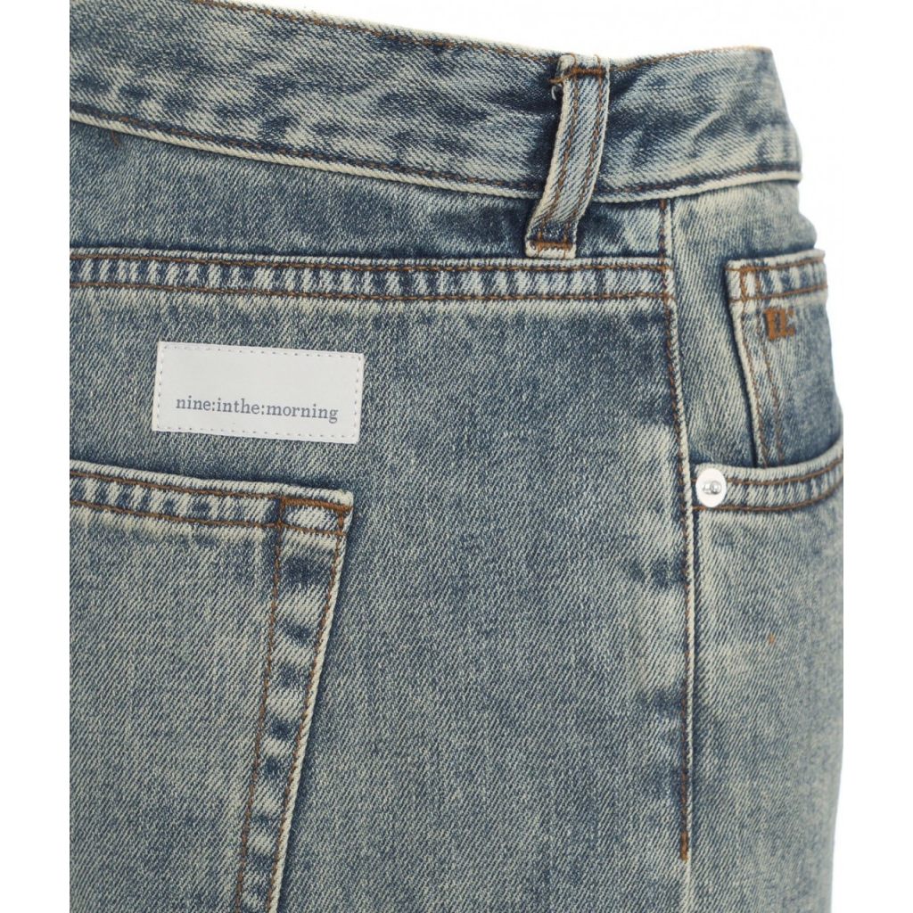 Straight Jeans Natalie blu