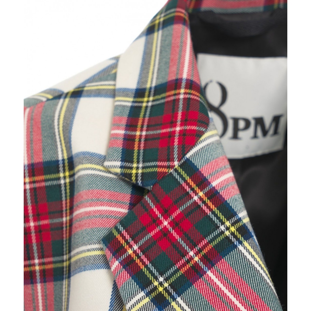 Glencheck Blazer Savannah multicolore