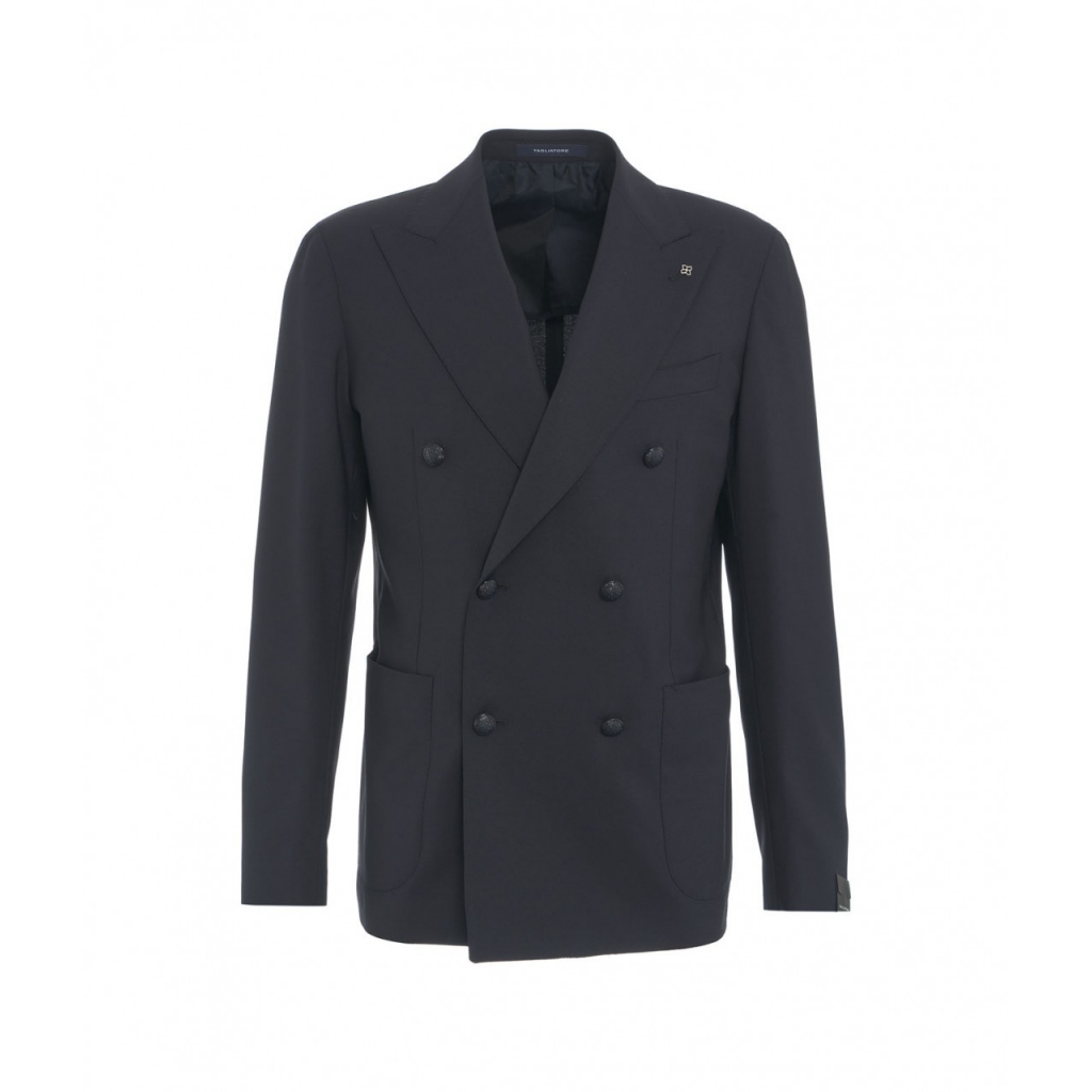 Completo in fresco lana blu scuro