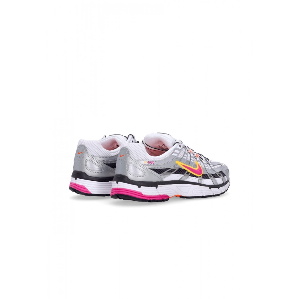scarpa bassa donna w p-6000 WHITE/LASER FUCHSIA/MTLC PLATINUM