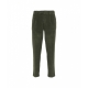 Pantaloni di velluto a coste verde