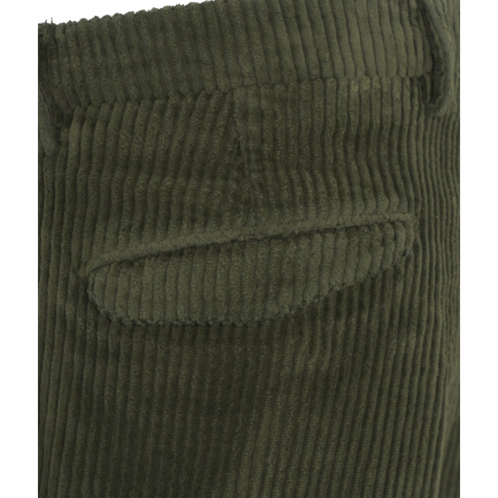 Pantaloni di velluto a coste verde