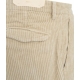 Pantaloni di velluto a coste beige