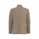 Blazer con motivo a spina di pesce Lusandretto marrone