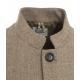 Blazer con motivo a spina di pesce Lusandretto marrone