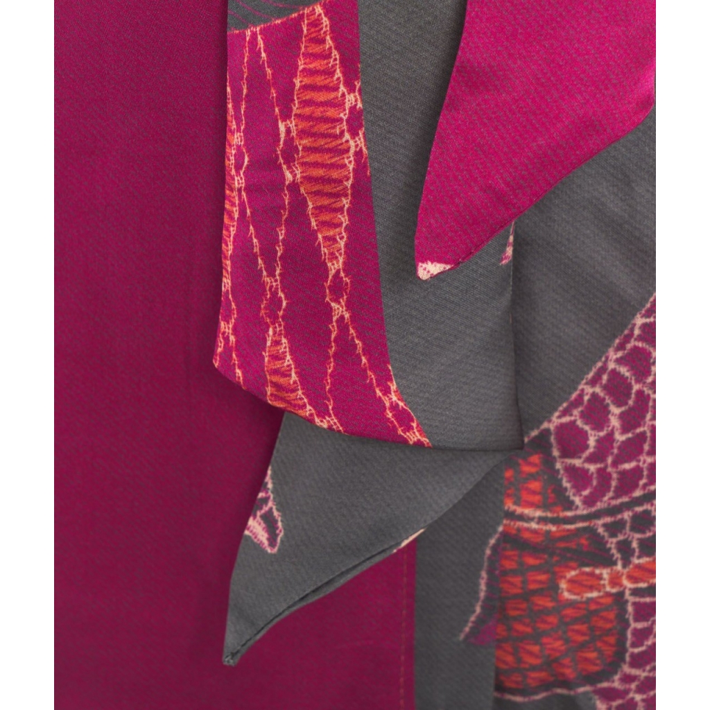 Camicia con colletto fiocco pink
