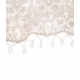 Maglia con perline grigio chiaro