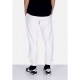 pantalone tuta leggero uomo graffiti patch joggers WHITE