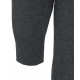 Abito in maglia con gonna in tulle grigio
