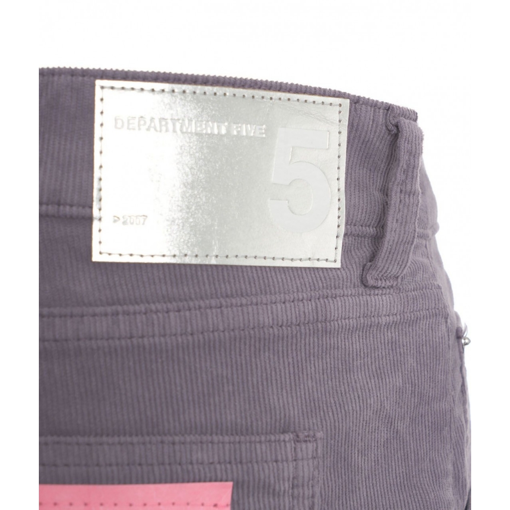 Pantaloni Pop in velluto a coste lill