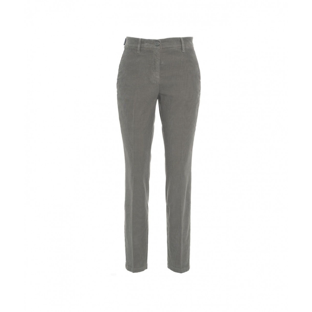 Chino in velluto a coste Marina grigio