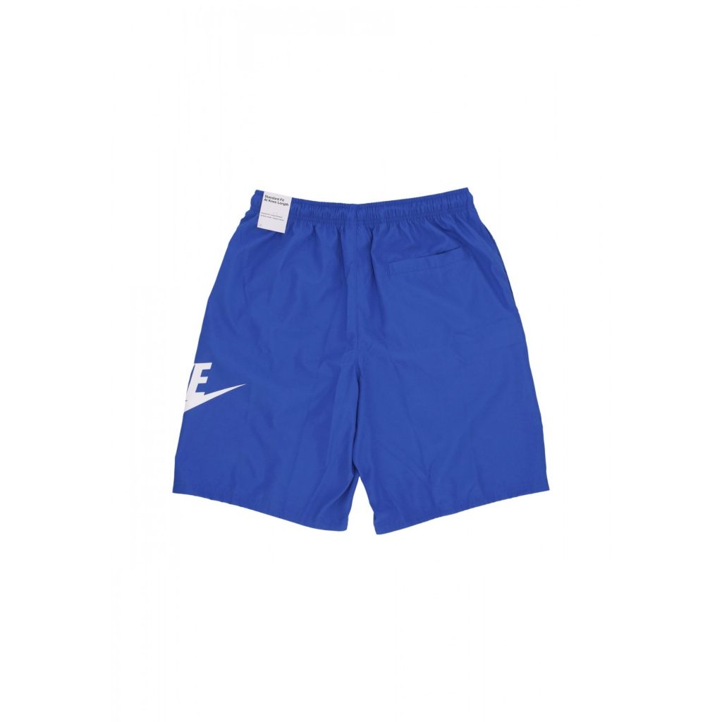 pantaloncino uomo club woven short GAME ROYAL/WHITE