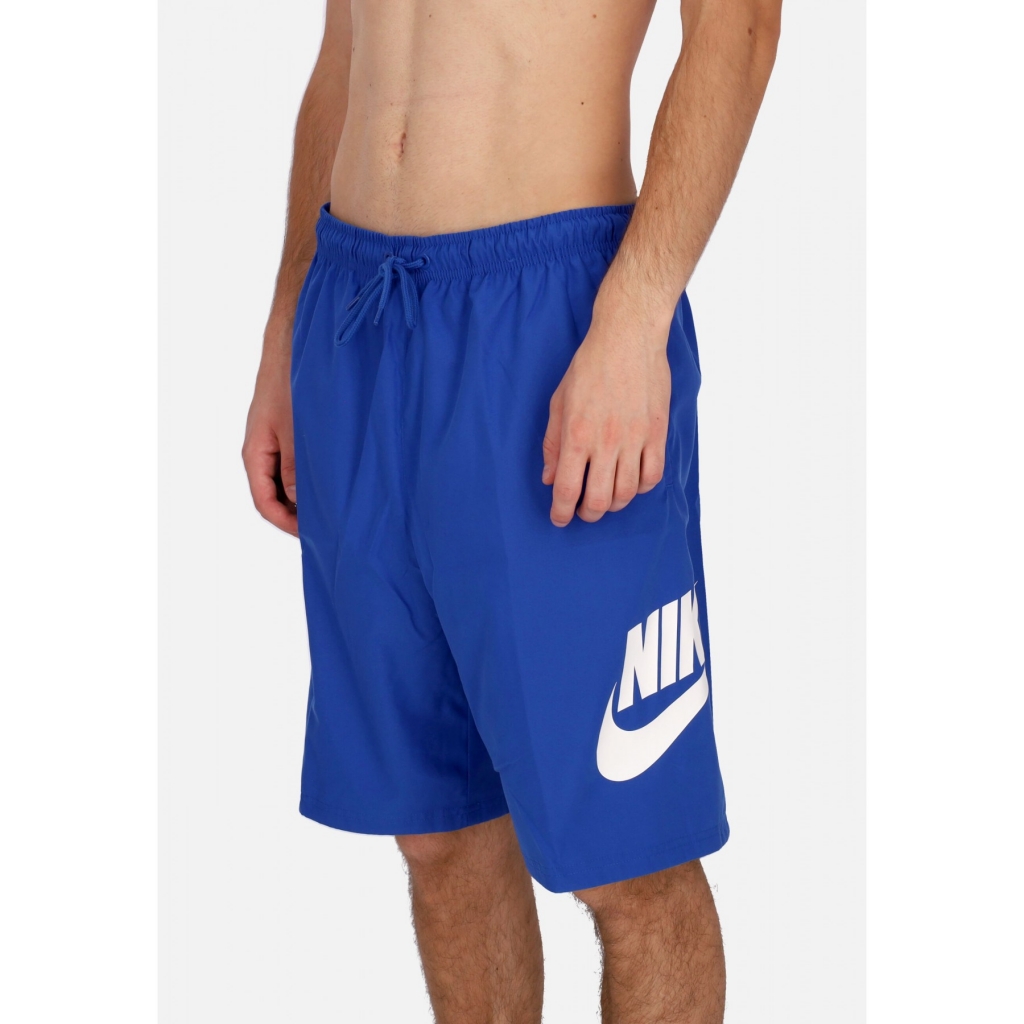 pantaloncino uomo club woven short GAME ROYAL/WHITE
