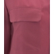 Camicia in seta rosa antico