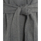 Cappotto in lana pressata grigio
