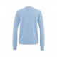 Maglione in cashmere azzurro