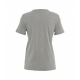 Maglietta con strass grigio