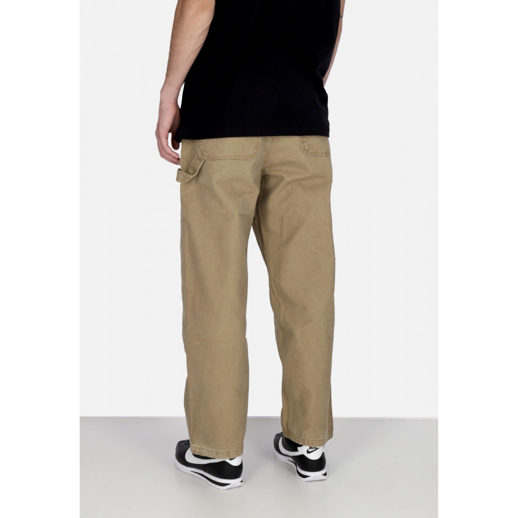 pantalone lungo uomo carpenter canvas pant KHAKI