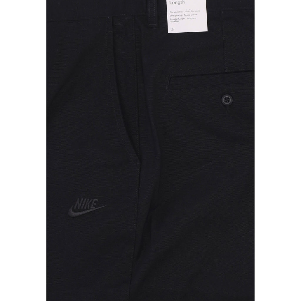pantalone lungo uomo club chino pant BLACK/BLACK
