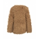 Cappotto in faux pelliccia Filante marrone chiaro