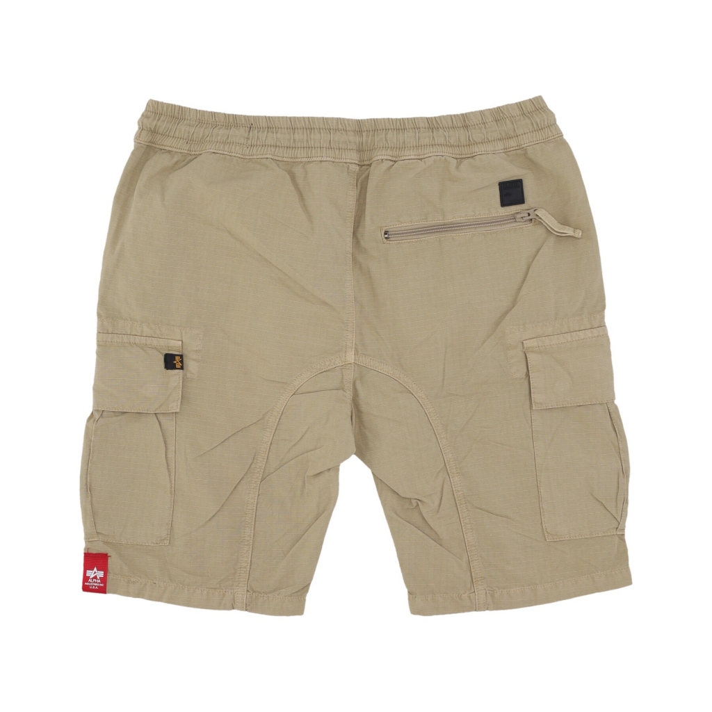 pantalone corto uomo ripstop jogger short SAND