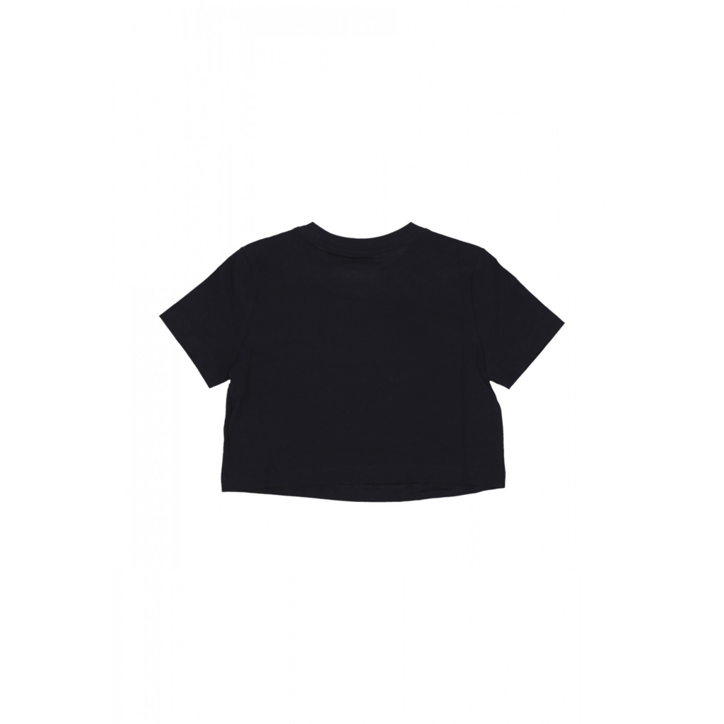 maglietta corta ragazza sportswear futura crop tee BLACK
