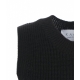 Gilet in maglia nero