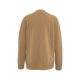 Cardigan in maglia marrone