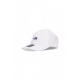 cappellino visiera curva uomo club unstructured flat bill dunk patch cap WHITE