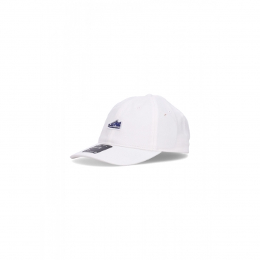 cappellino visiera curva uomo club unstructured flat bill dunk patch cap WHITE