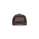 cappellino visiera curva uomo academy 6panel classic snapback DARK CHOCOLATE