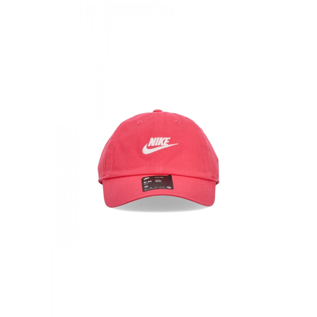 cappellino visiera curva uomo club futura washed cap ASTER PINK/WHITE