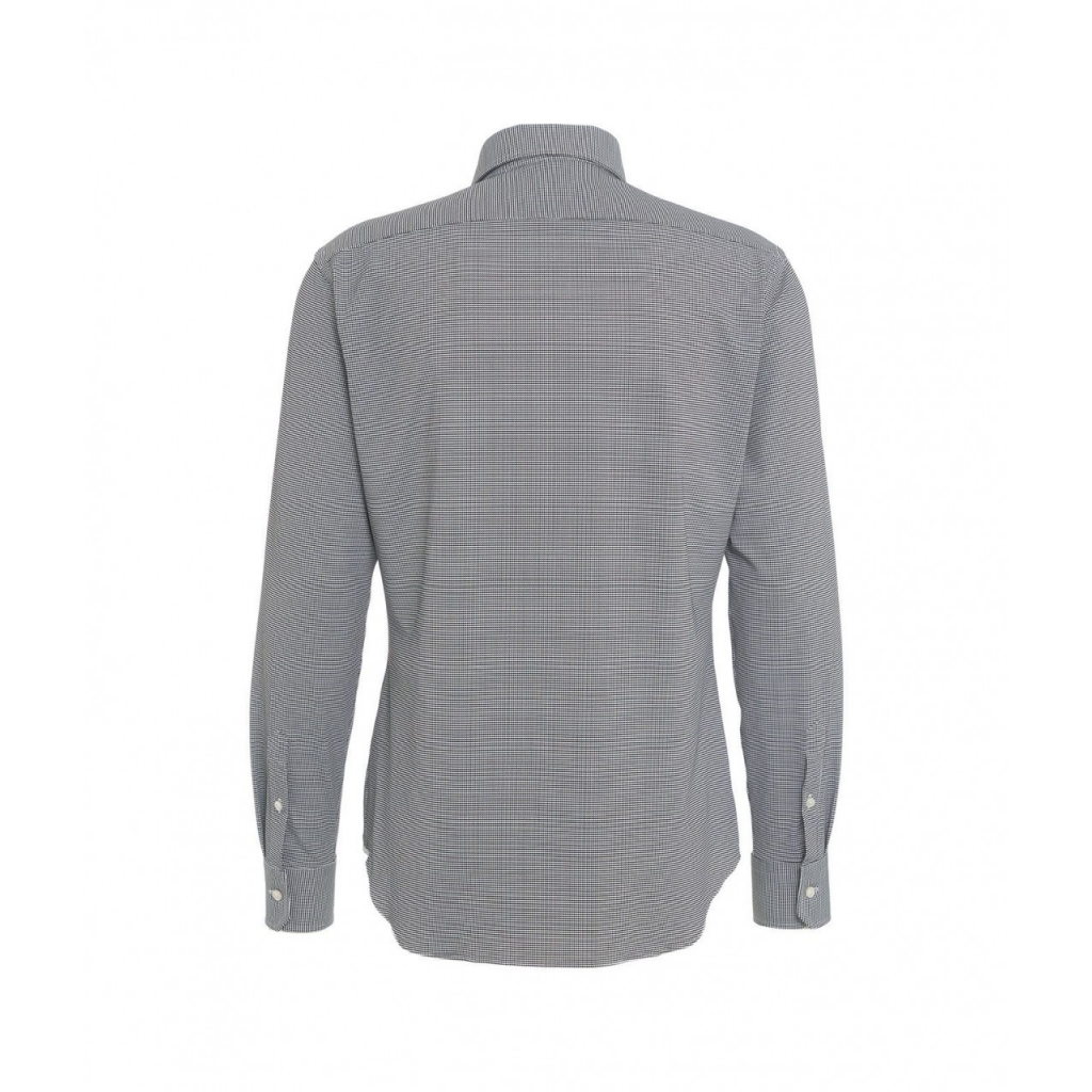 Camicia tailor in tessuto active nero