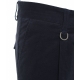 Pantaloni di velluto a coste sottili blu scuro